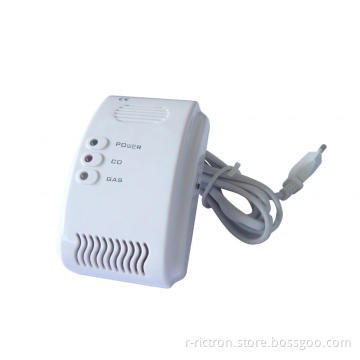 2in1 combo gas and co alarm